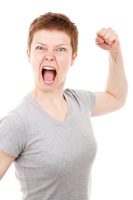 Angry woman