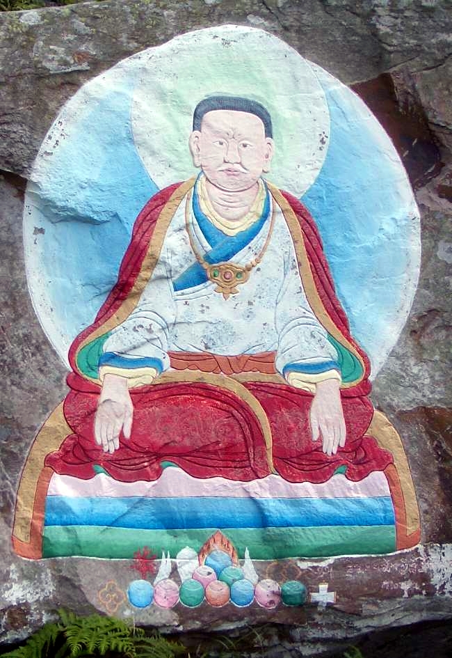 Marpa painting at Holy Isle